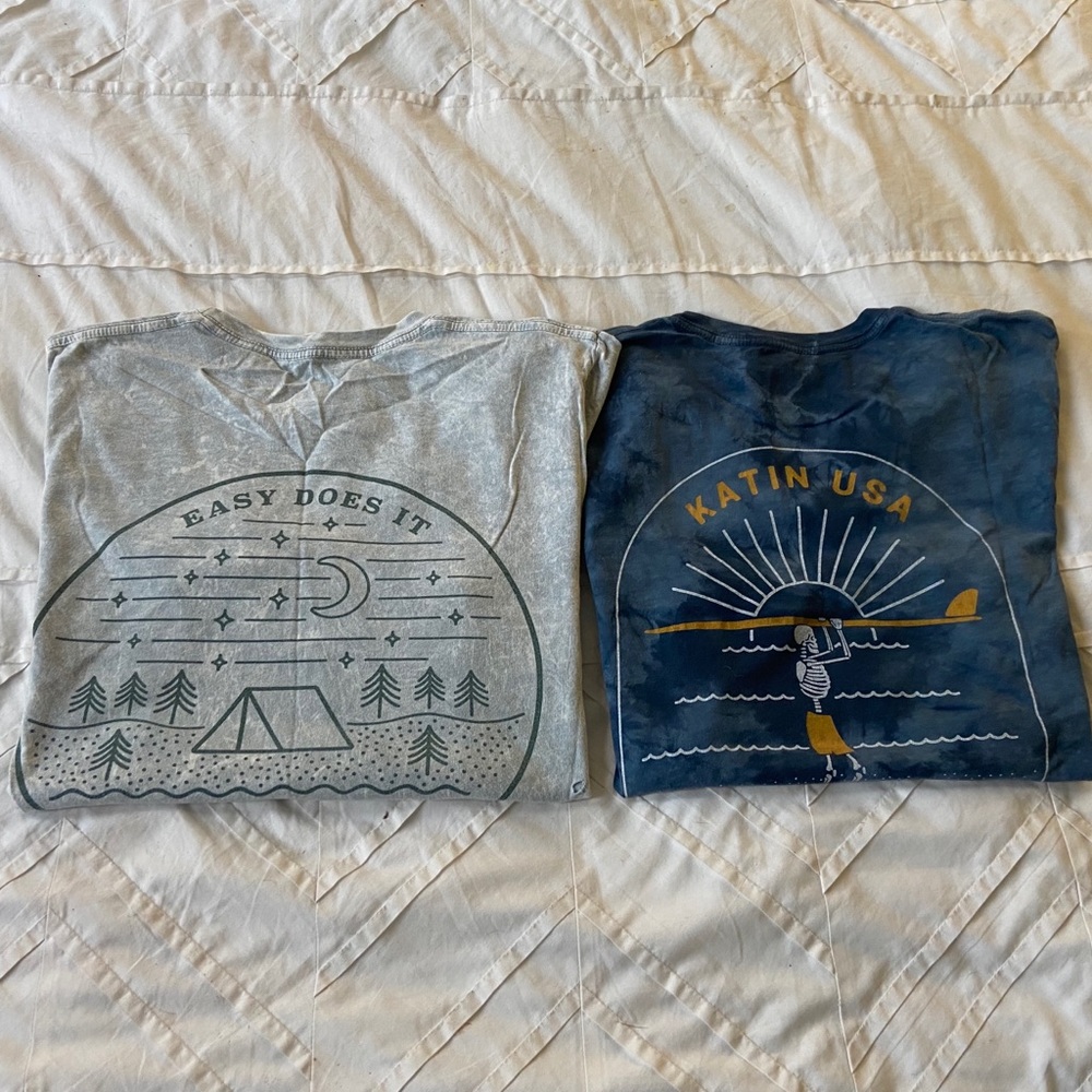Katin tie dye T Shirt Bundle Small